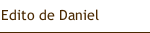 Edito de Daniel